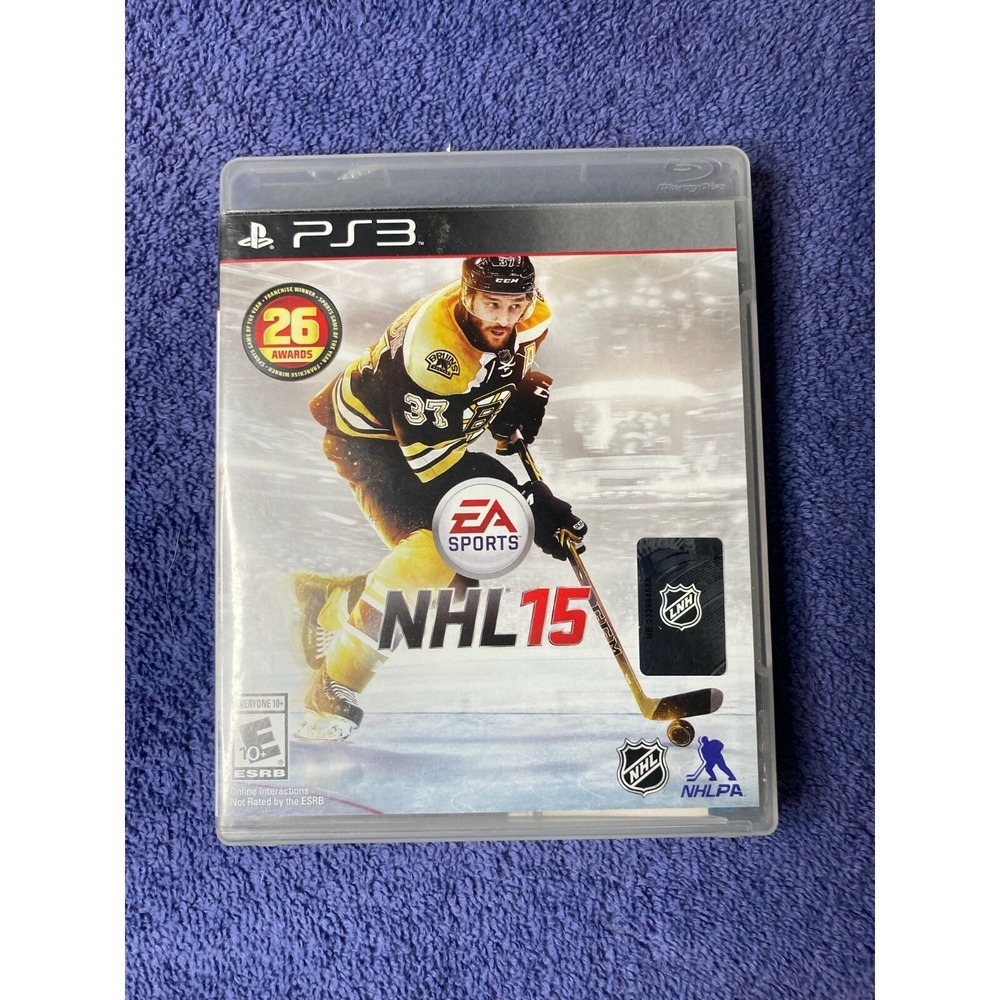 NHL 15 Sony PlayStation 3 2014 Disc Case and Inserts Tested Hockey